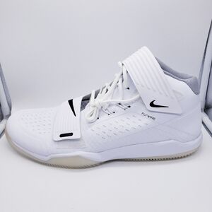 Nike Force Savage Turf Mid Football Shoes White